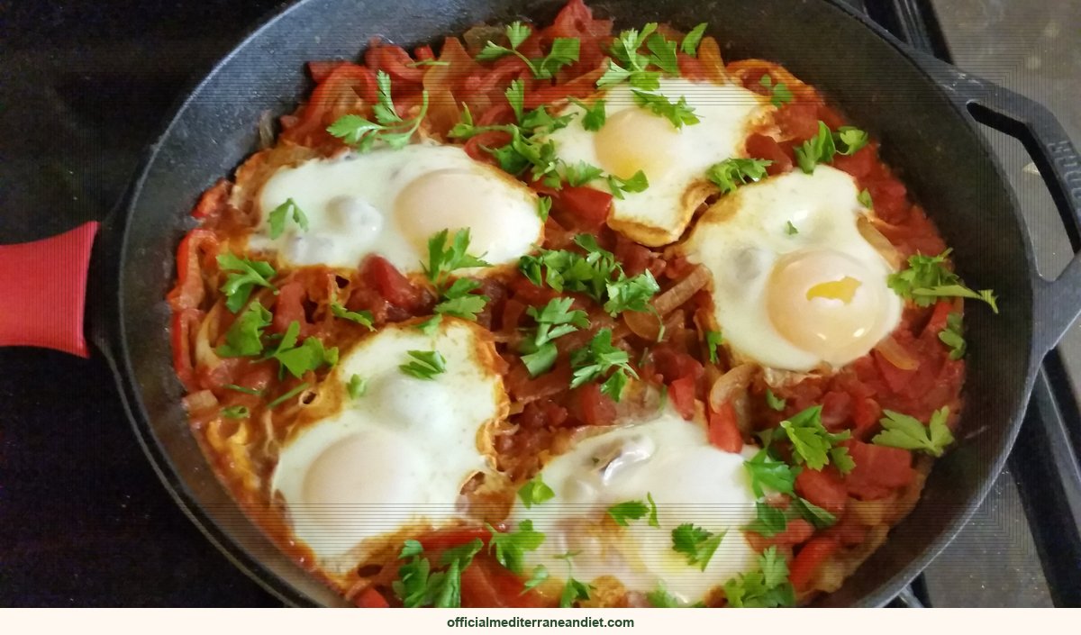 Tunisian shakshuka recipe — Mediterranean diet: Shakshouka