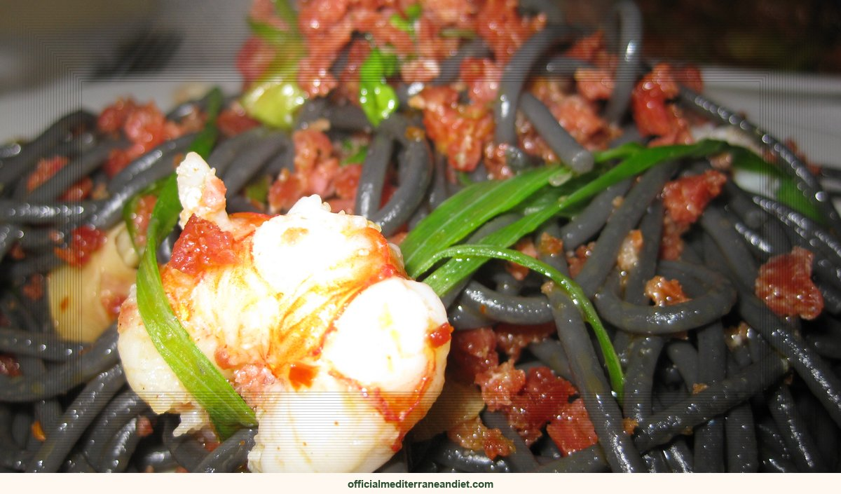 Lemon chicken skillet recipe — Mediterranean diet: Squid as food